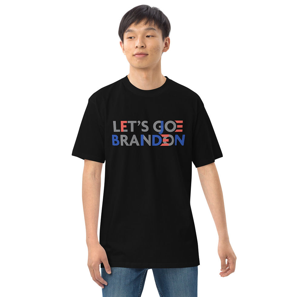 Thumbnail: Let's Go Brandon Original Men’s Premium Heavyweight Tee