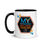 Thumbnail: My Antibodies Will Kick Your Vax (Original) Mug with Color Inside