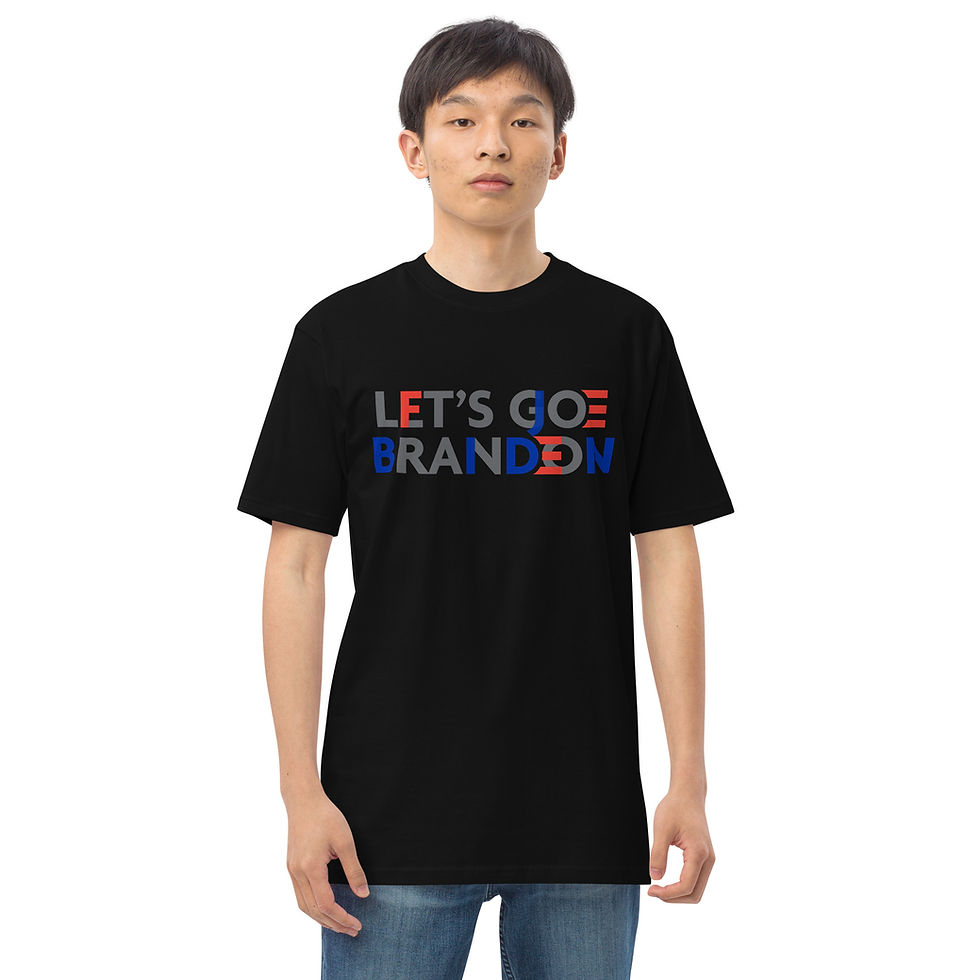 Thumbnail: Let's Go Brandon Original Men’s Premium Heavyweight Tee
