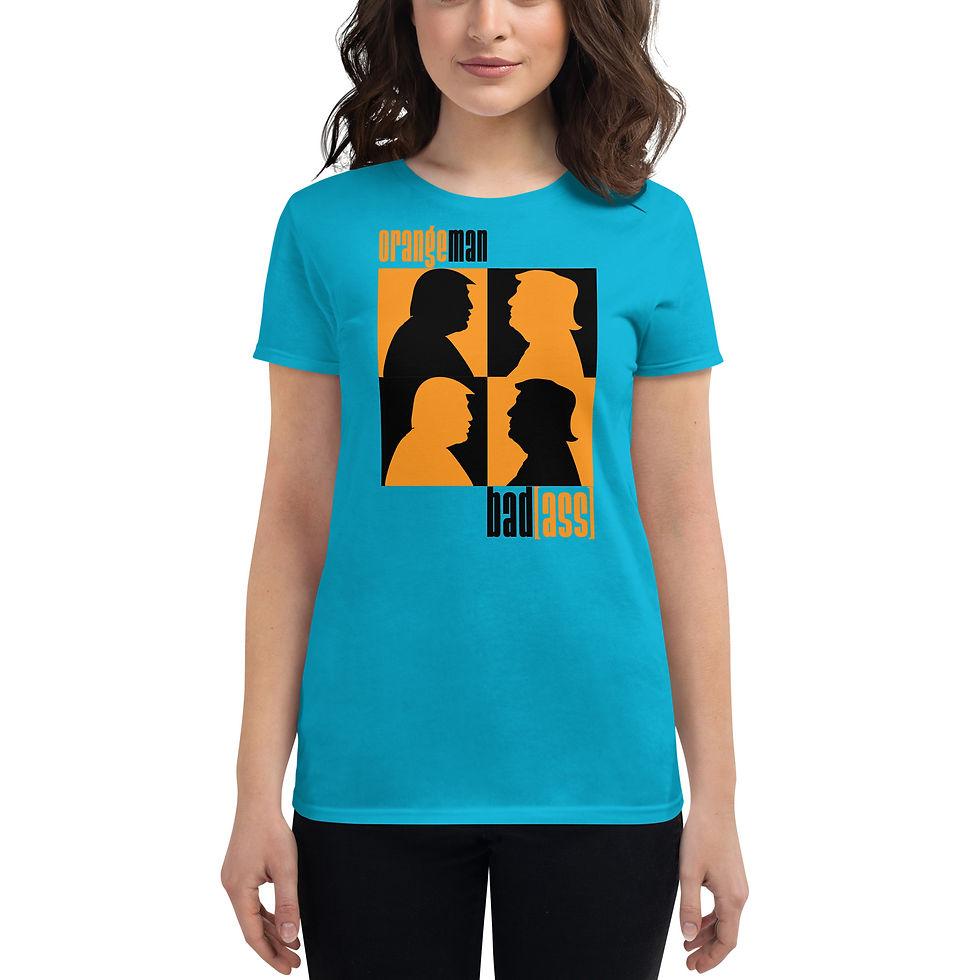 Thumbnail: Orange Man Bad Ass #45 Women's short sleeve t-shirt