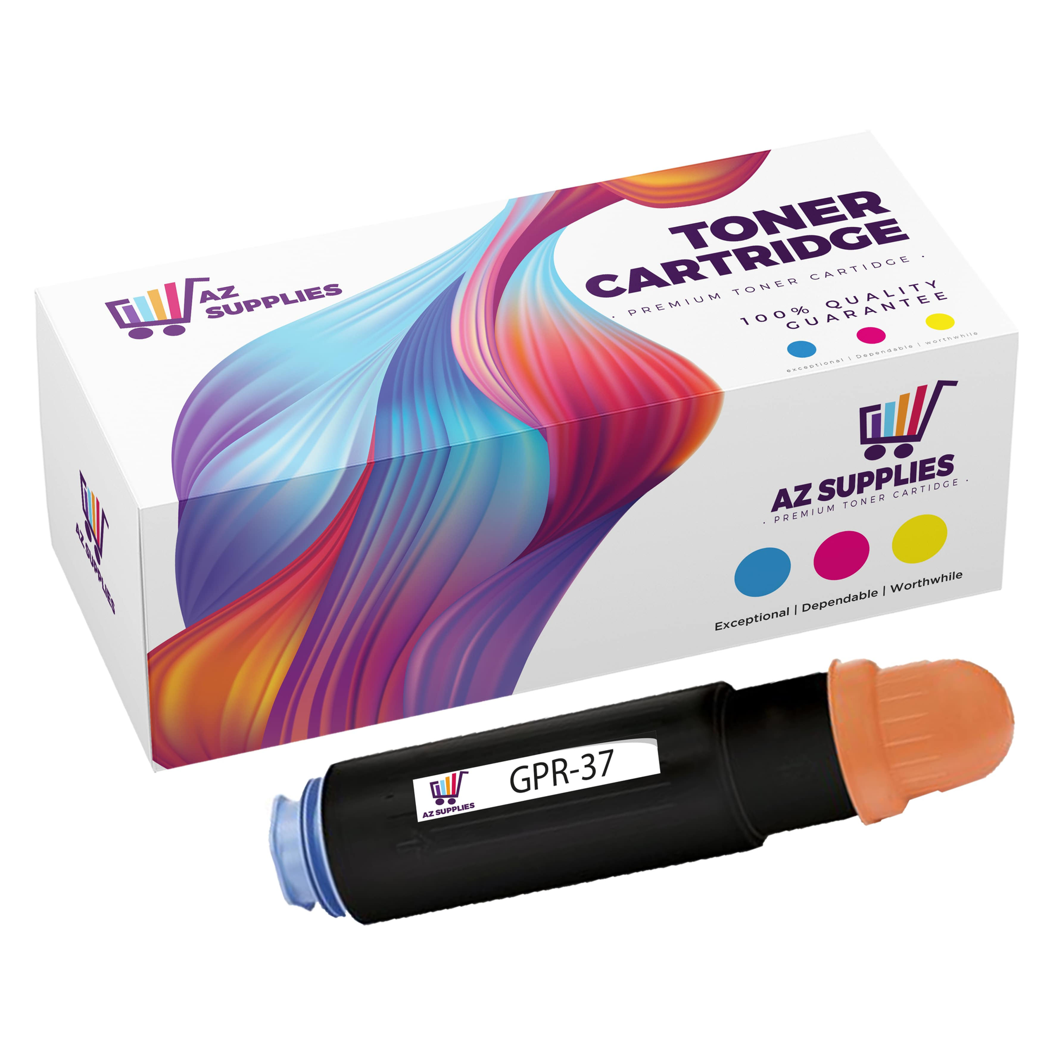CANON GPR-37 BLACK COPIER TONER CARTRIDGE