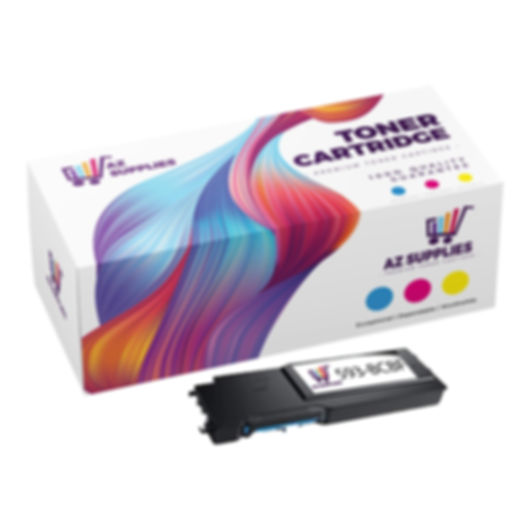 Dell Compatible 593-BCBF High Yield Cyan Toner Cartridge