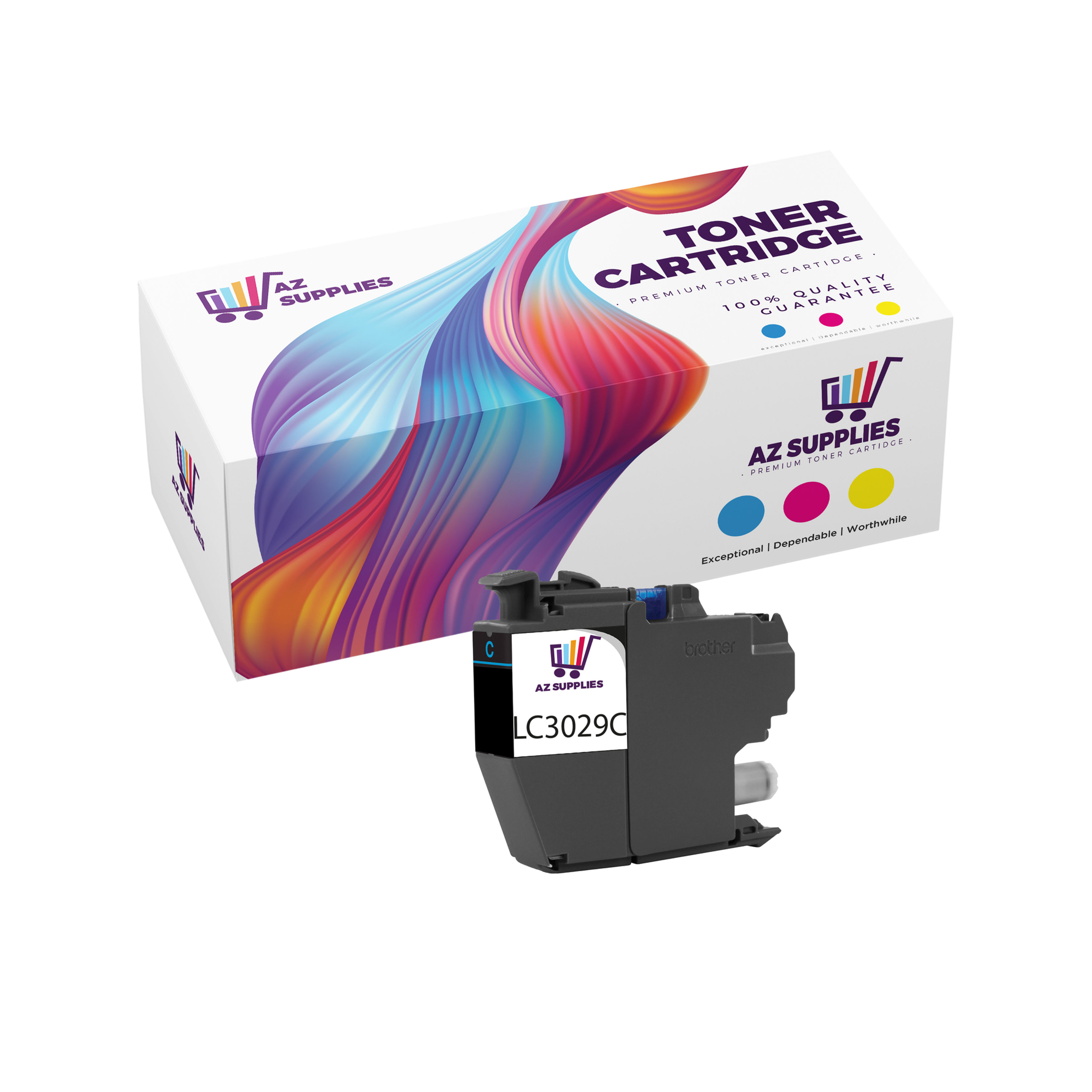 Brother Compatible LC3029C SUPER HIGH YIELD CYAN INK CARTRIDGE