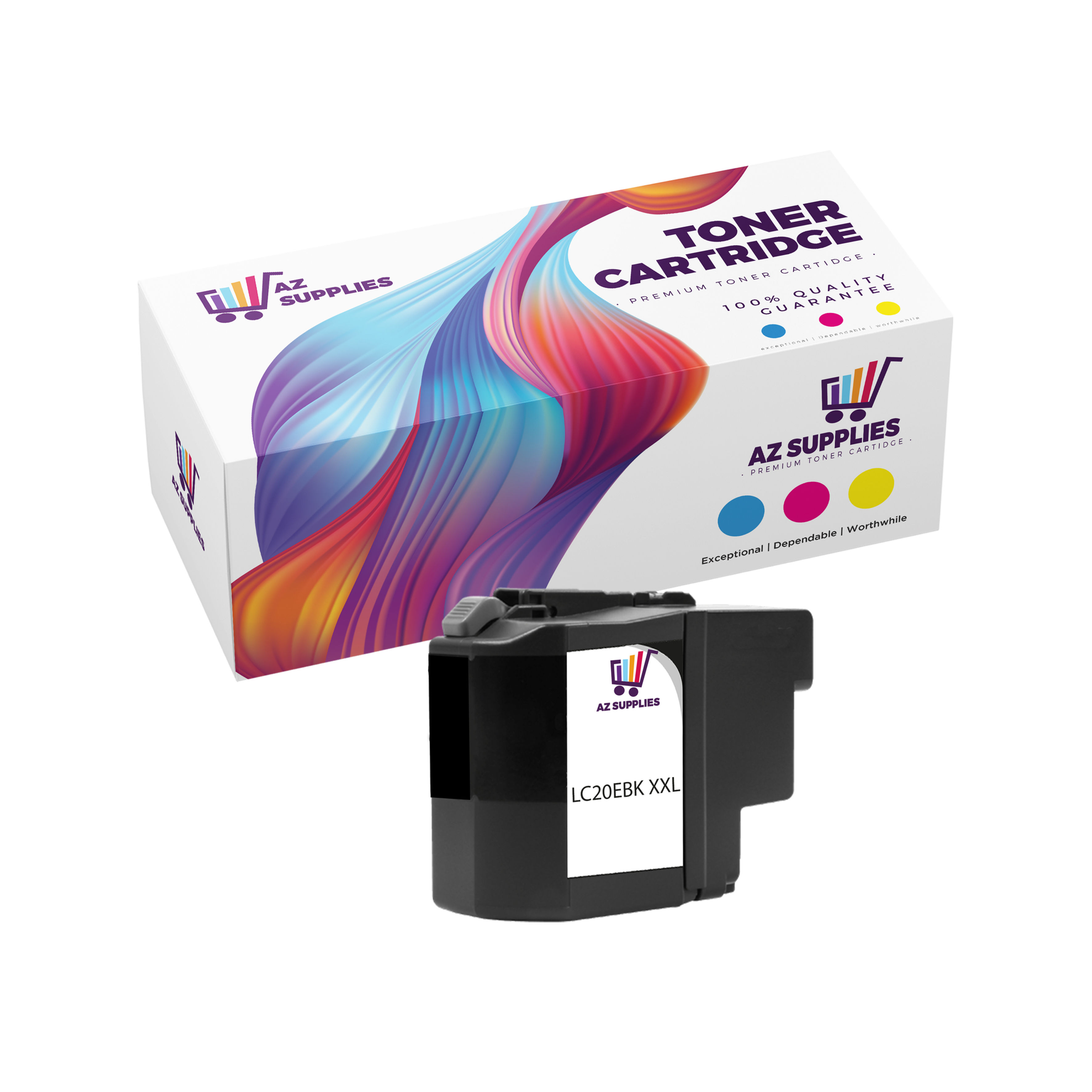 Brother Compatible LC20EBK XXL SUPER HIGH YIELD BLACK INKJET CARTRIDGE