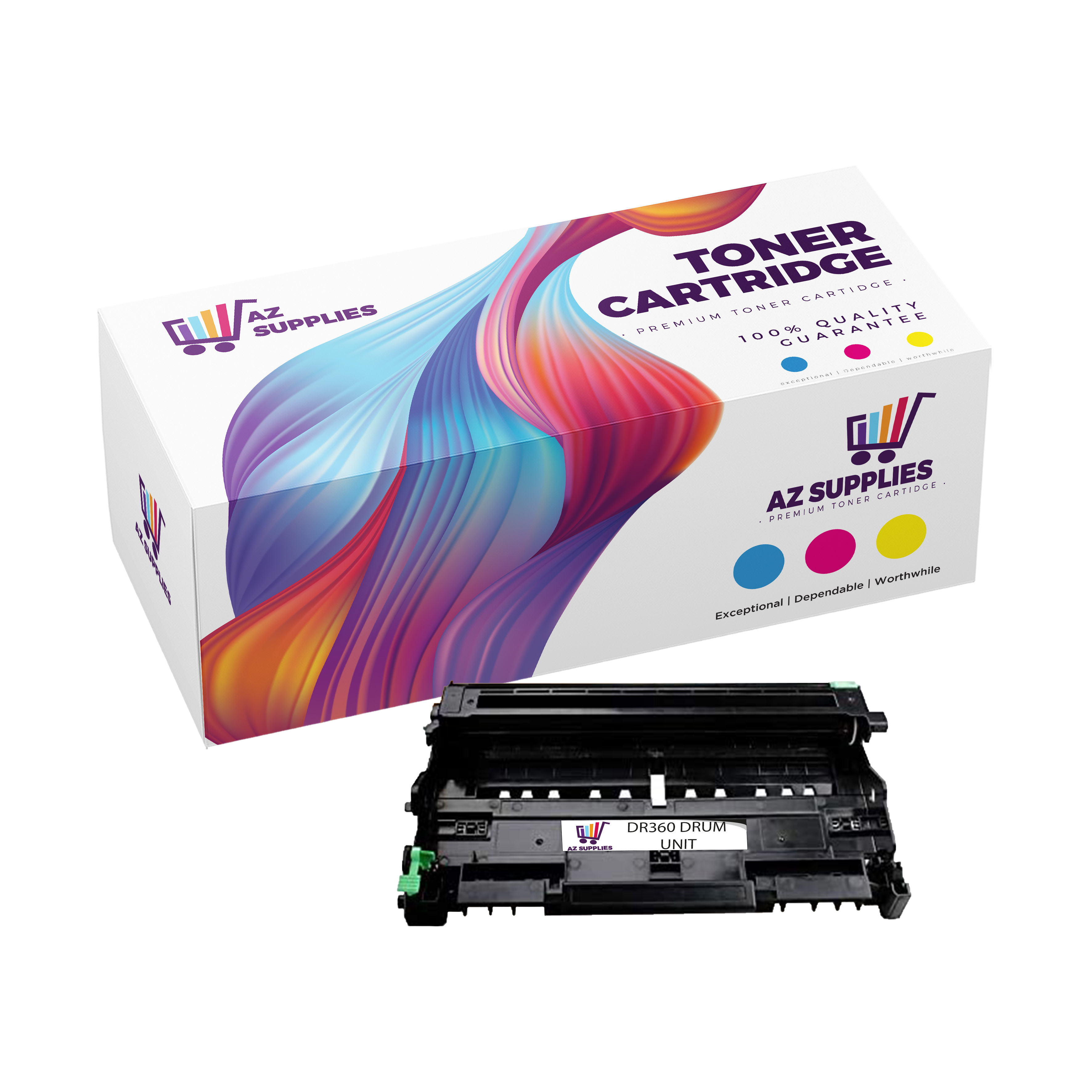 Brother DR360 Compatible Black Drum Unit