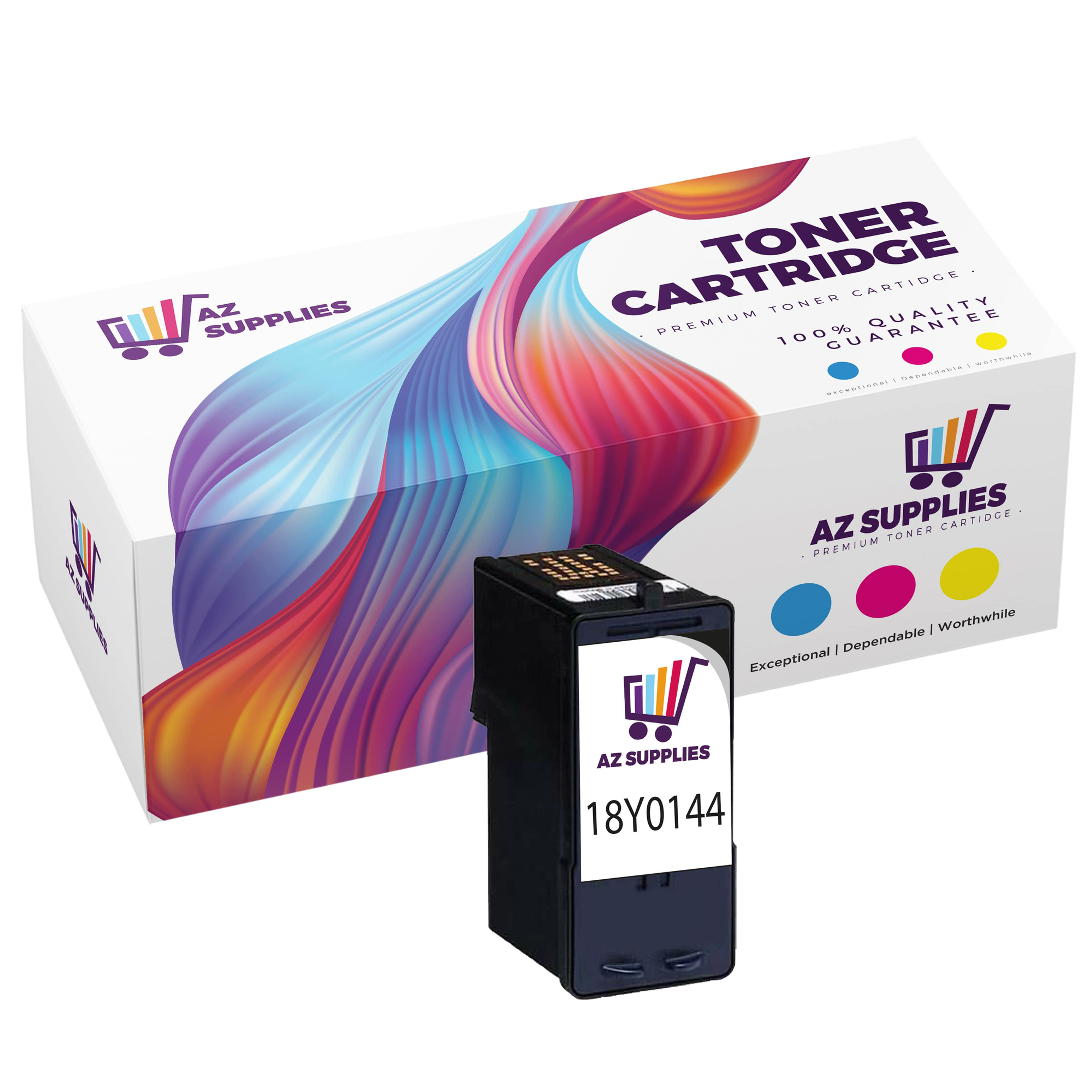 Lexmark 18Y0144 (No. 44XL) Black Ink Cartridge Remanufactured