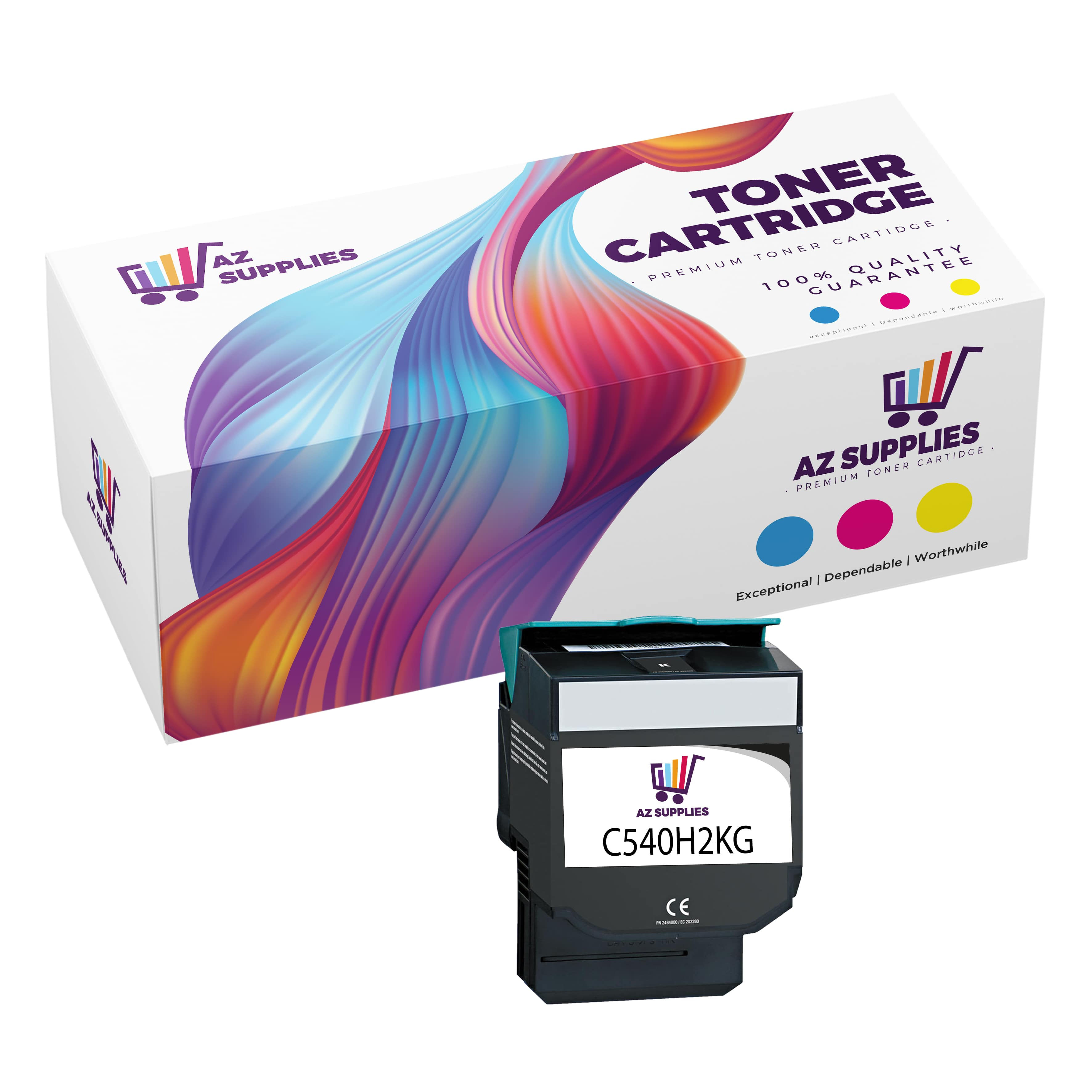 Lexmark C540H2KG C540A1KG Black Remanufactured Toner Cartridge