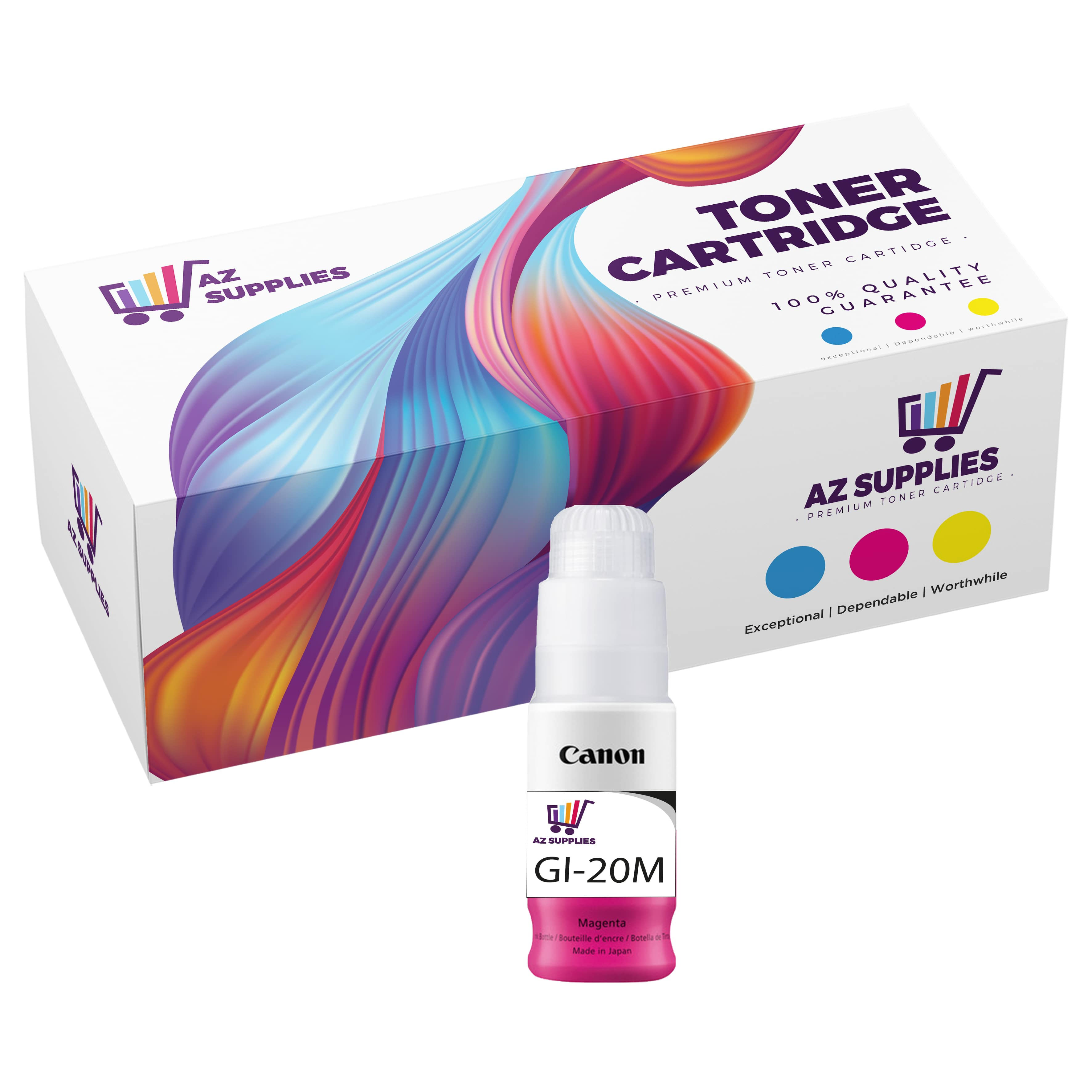CANON GI-20M DYE MAGENTA COMPATIBLE INK BOTTLE