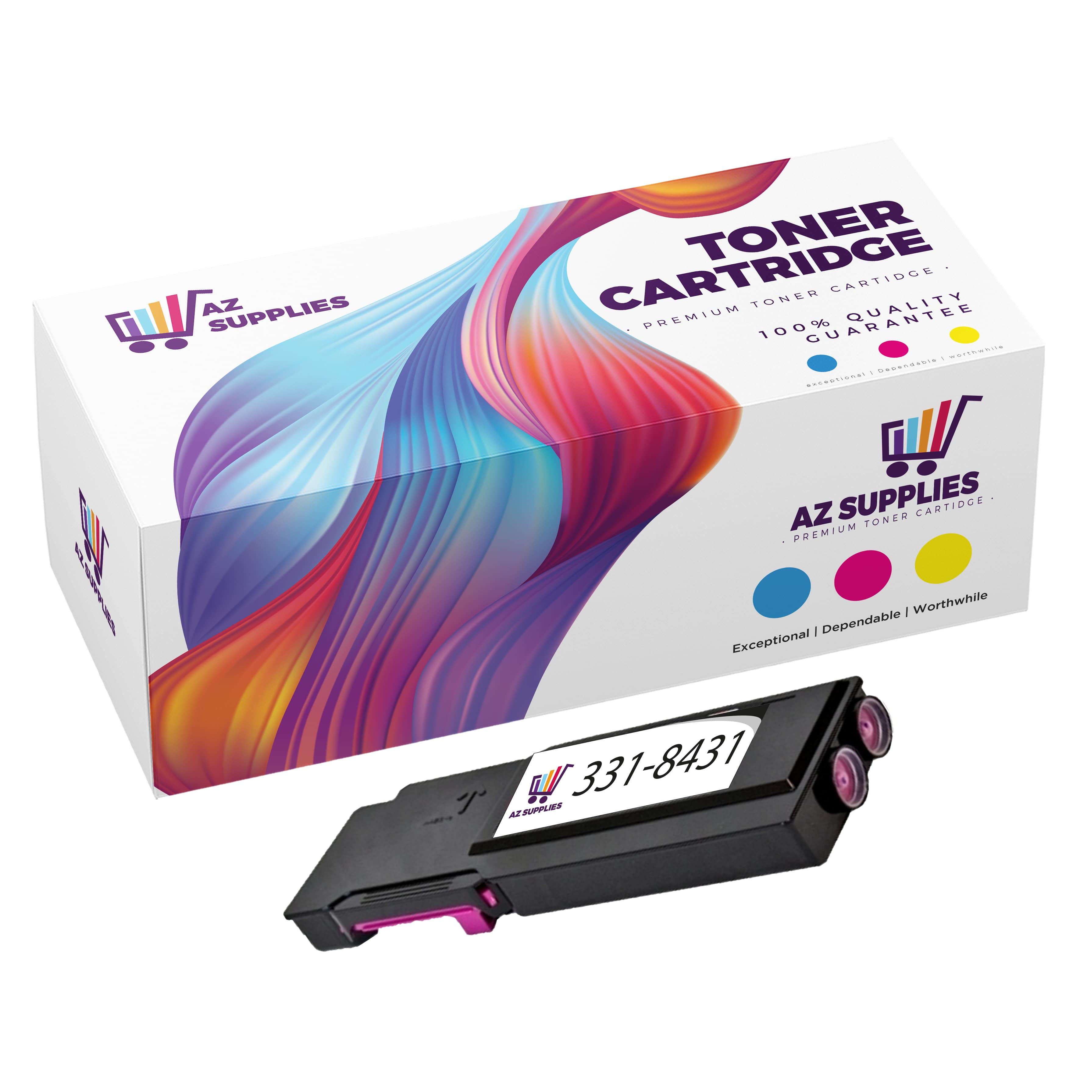 Dell Compatible 331-8431 Magenta Toner Cartridge