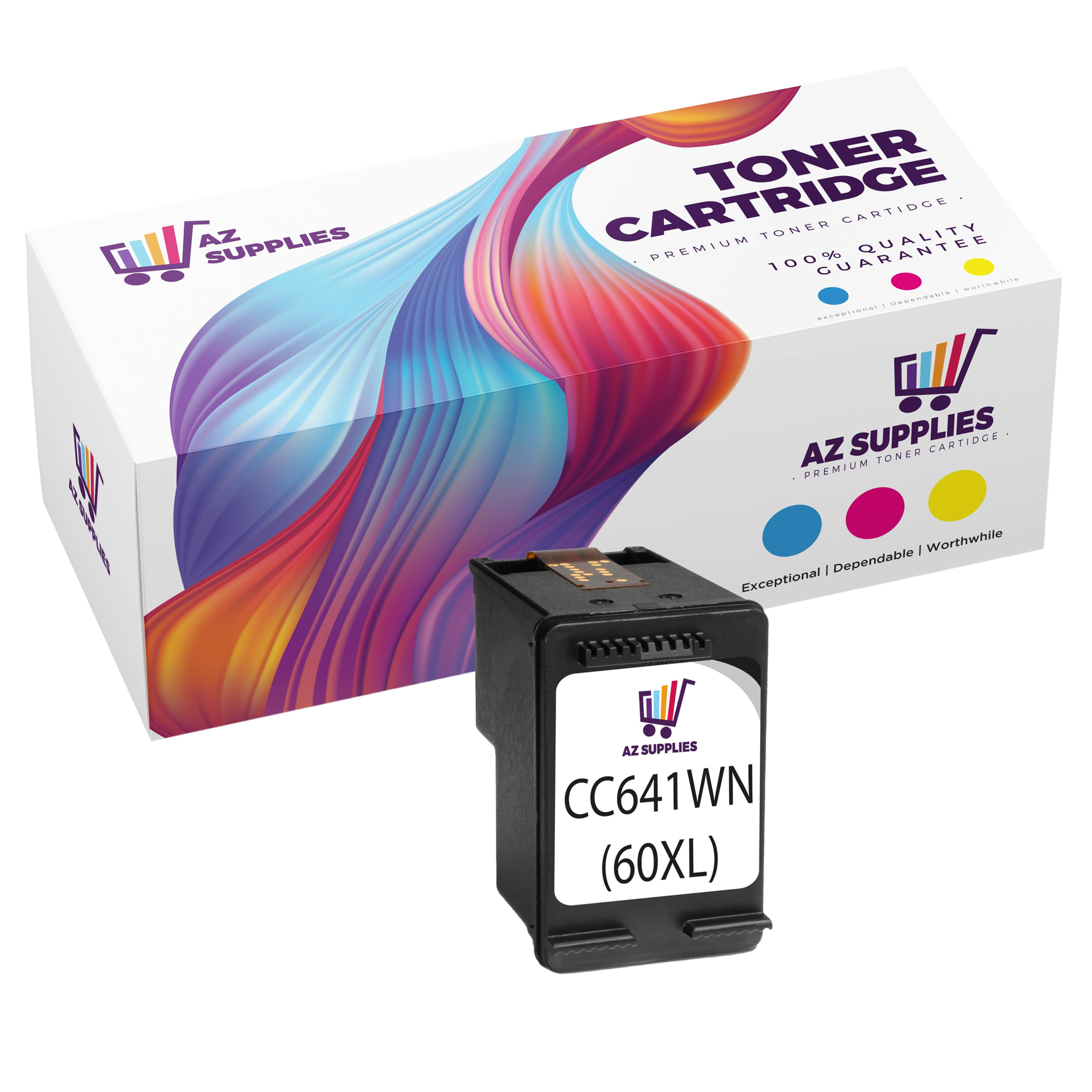 HP 60XL CC640WN#140 60 CC641WN#140 Black Ink Cartridge