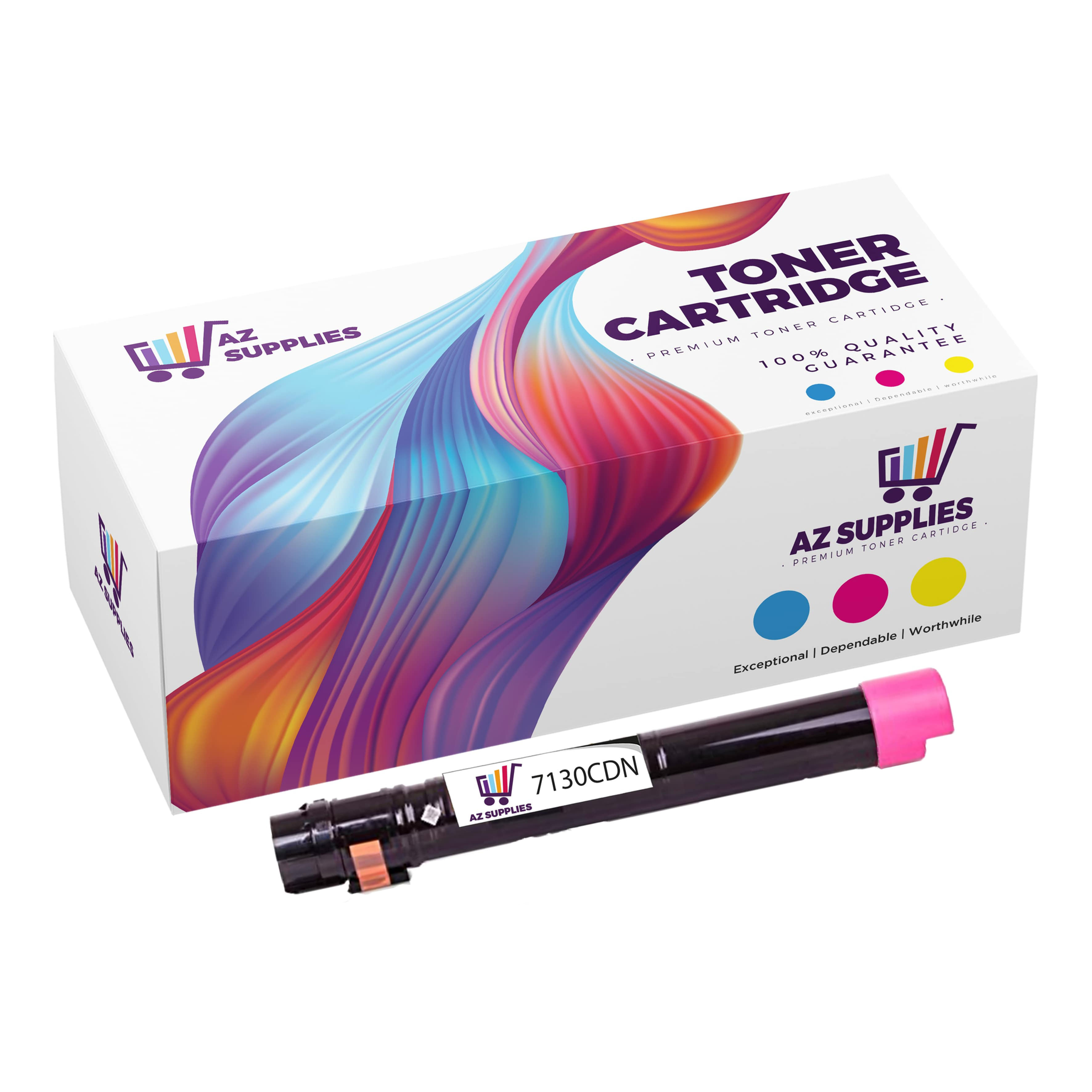 Dell Compatible 7130CDN Magenta Toner Cartridge