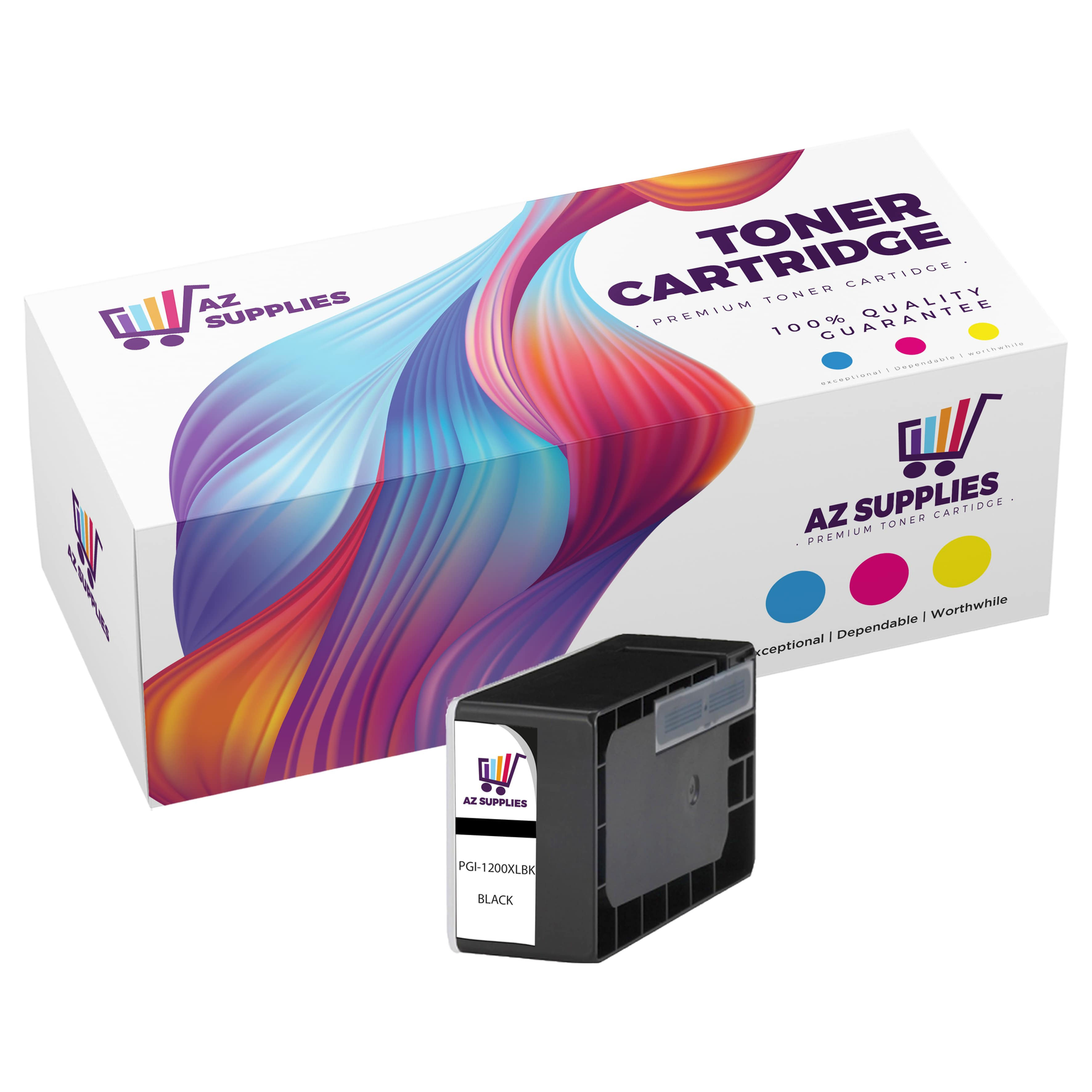 CANON COMPATIBLE PGI-1200XLBK HIGH YIELD BLACK INK CARTRIDGE