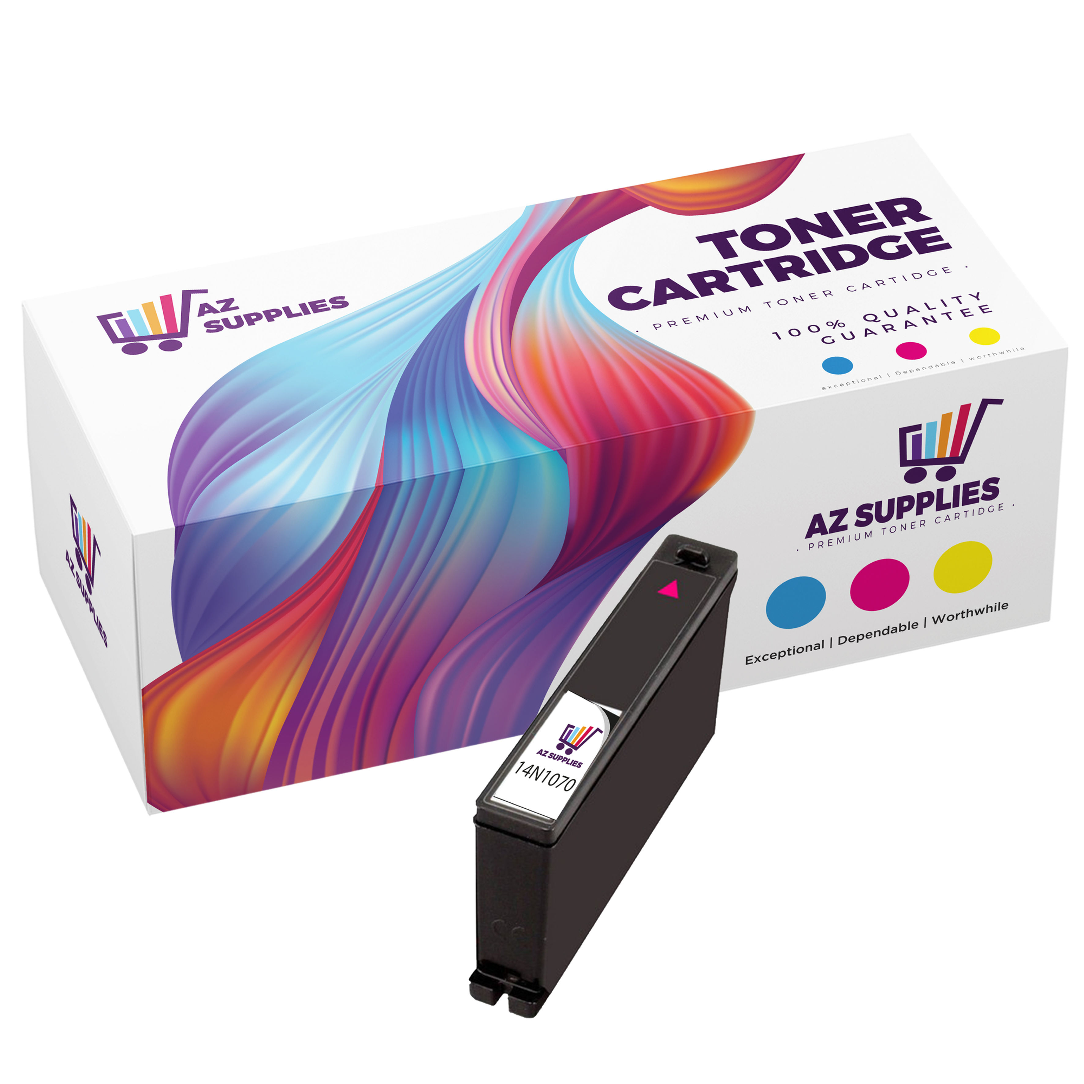 Lexmark 14N1070 Magenta Ink Cartridge Compatible