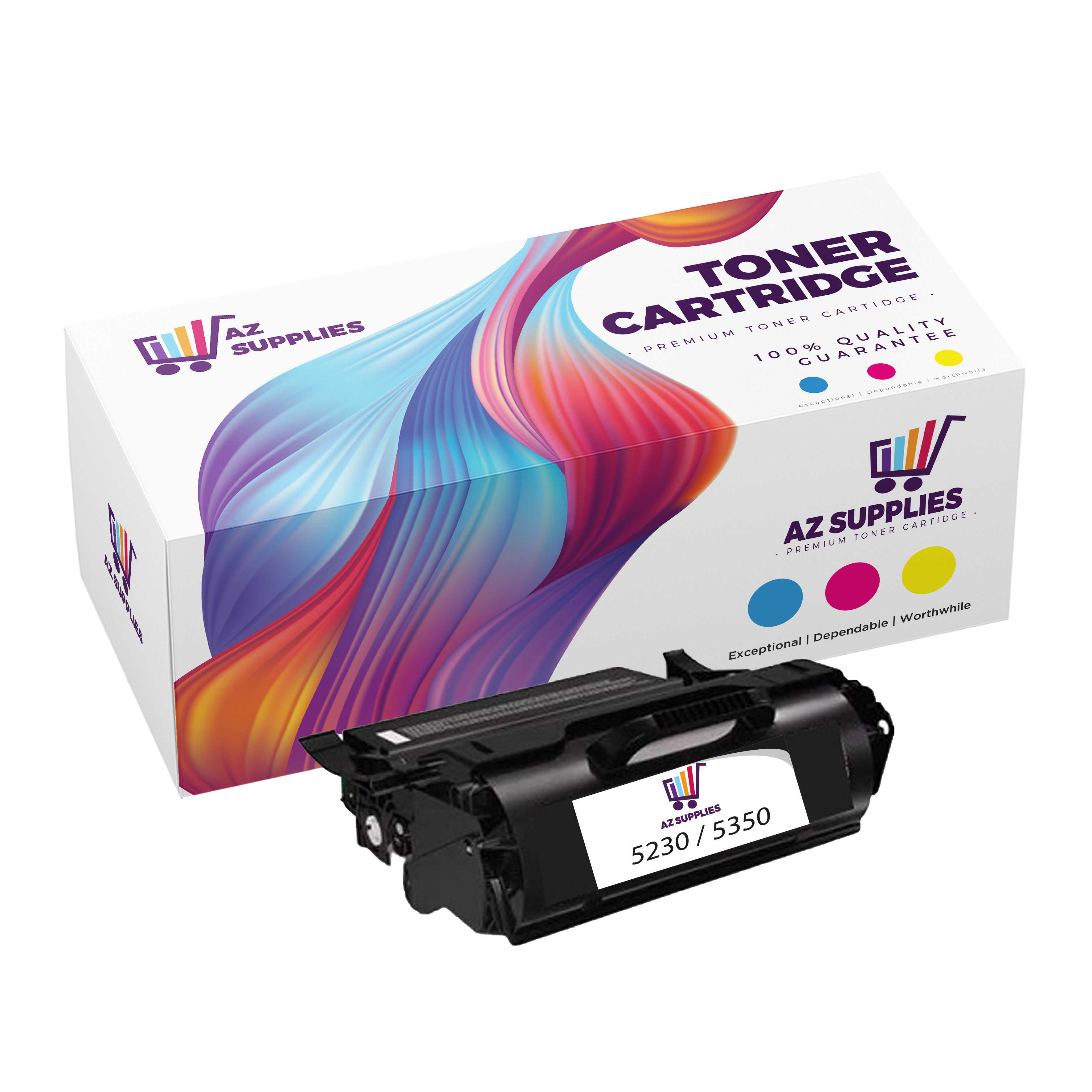 Dell Compatible 5230 / 5350 MICR Black MICR