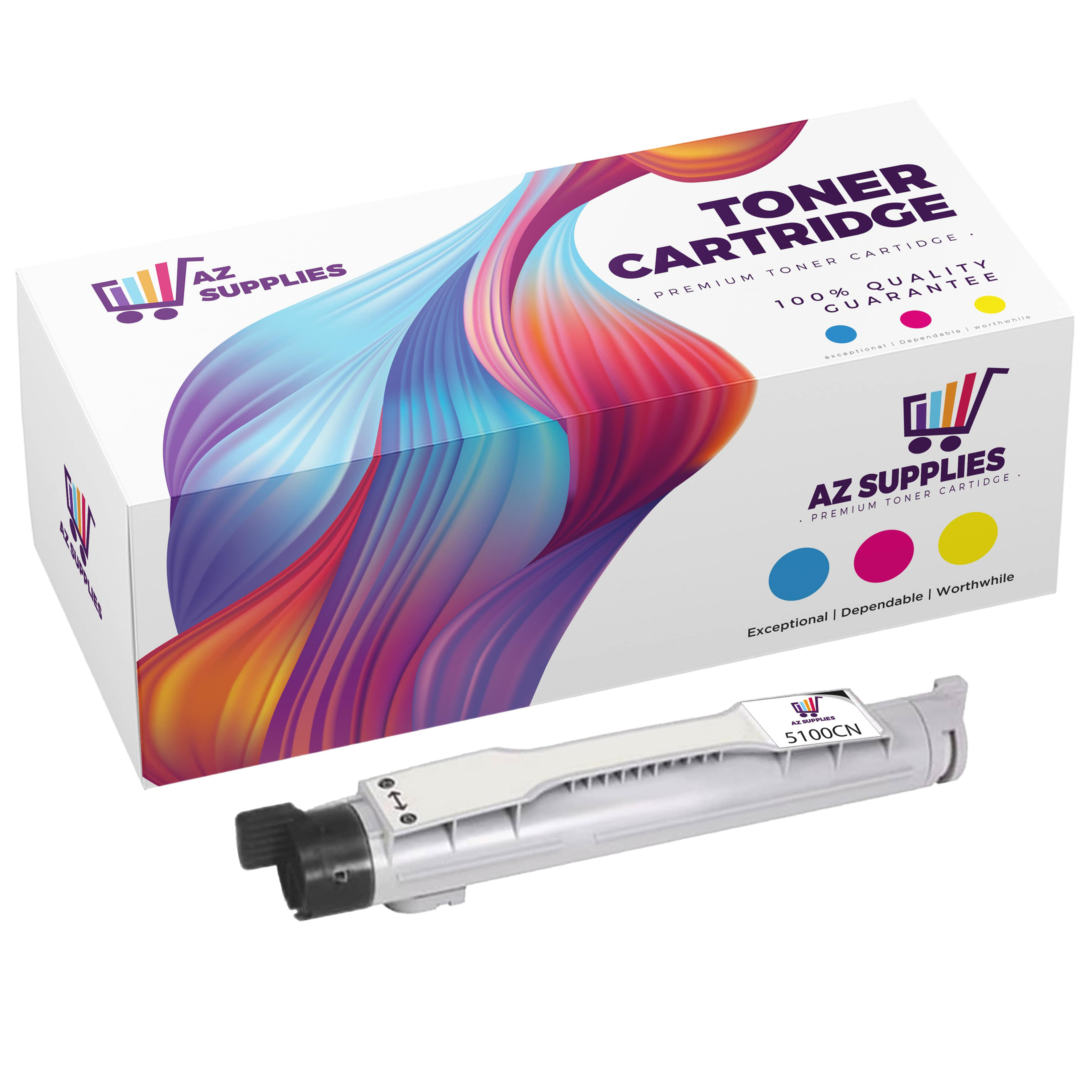 Dell Compatible 5100CN Black Toner Cartridge