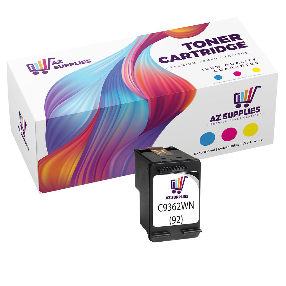 HP C9362WN C9362W (HP 92) Black Ink Cartridge