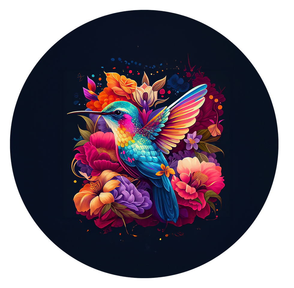 Thumbnail: Hummingbird Wind Spinner