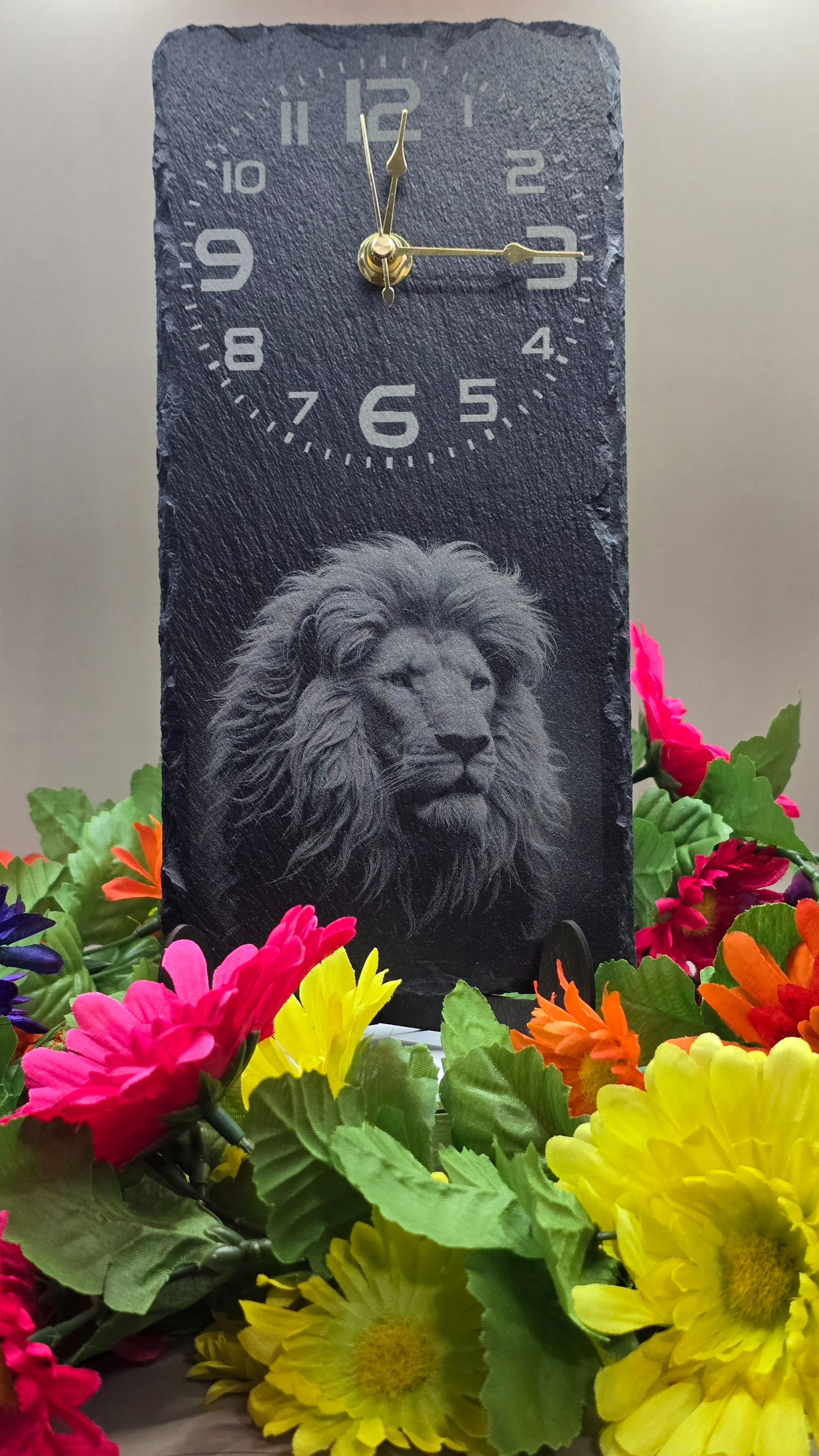 Lion Clock