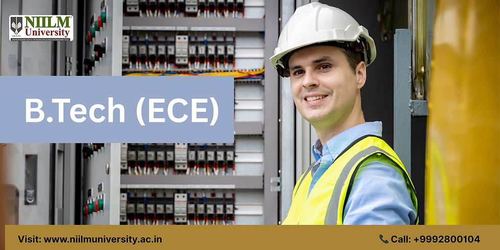 ECE Engineering Colleges in Haryana: Why NIILM University is the Top Choice for Future Innovators
