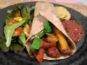 la fajita messicana con seitan di Ristomondo