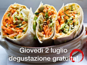 Giovedì 2 luglio 2020 degustazione gratuita da noi!