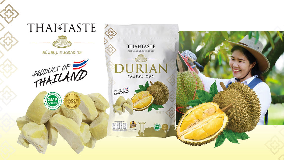 Durian Freeze Dried