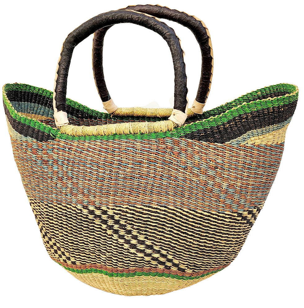 'Let's go fossikin' U basket - Coastal dreams