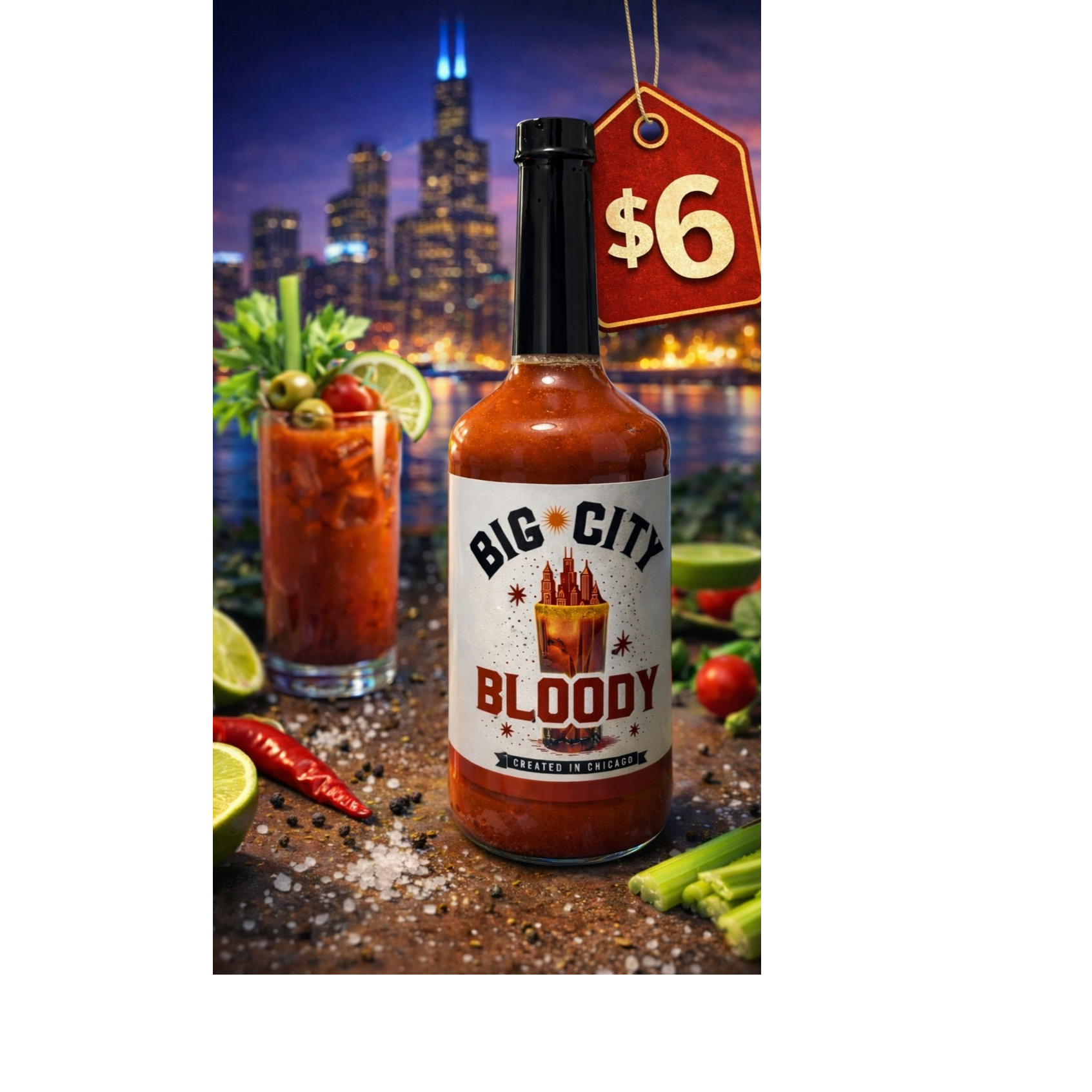 Single Bloody Mary Mix