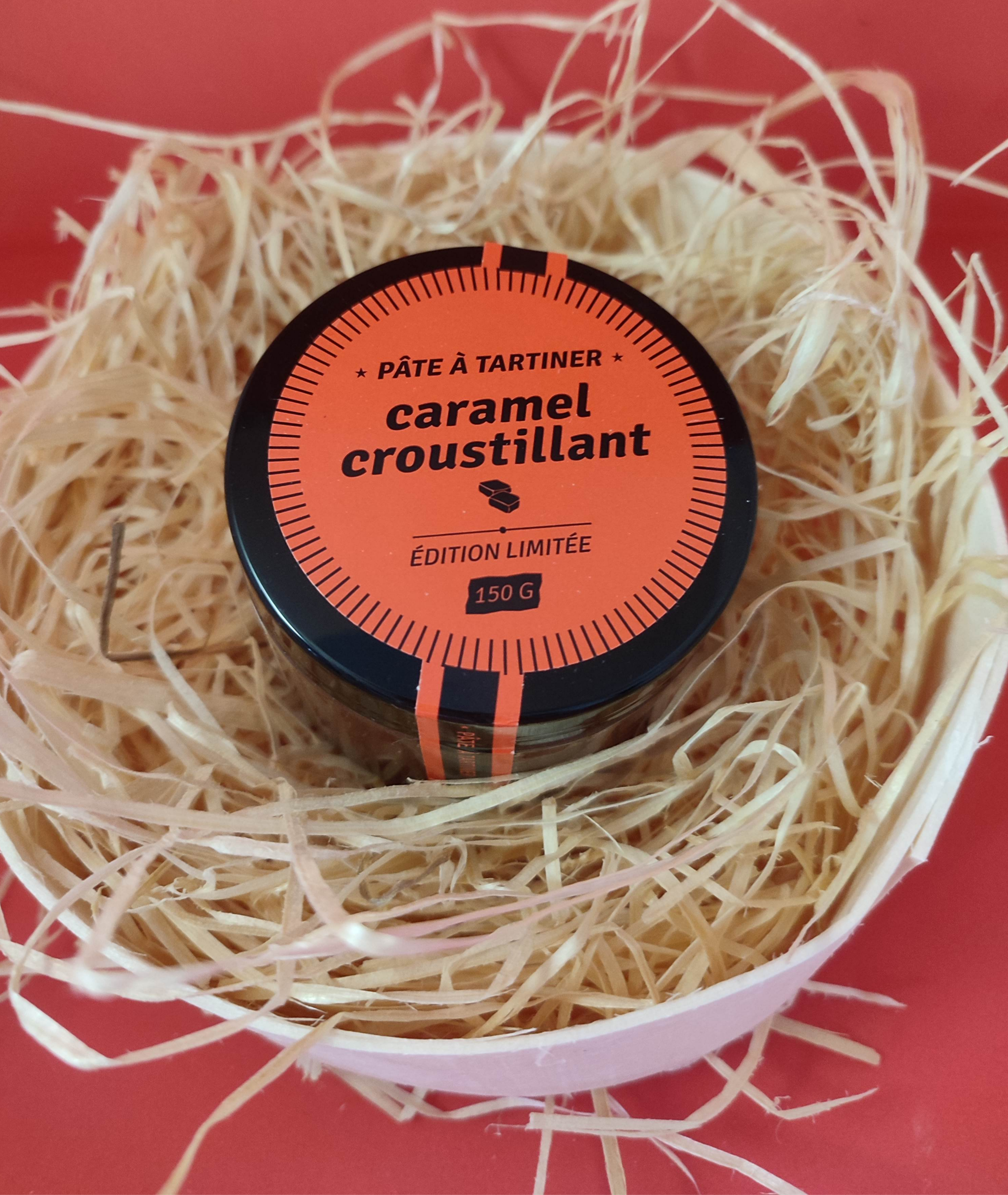 Pâte à tartiner au Caramel Croustillant