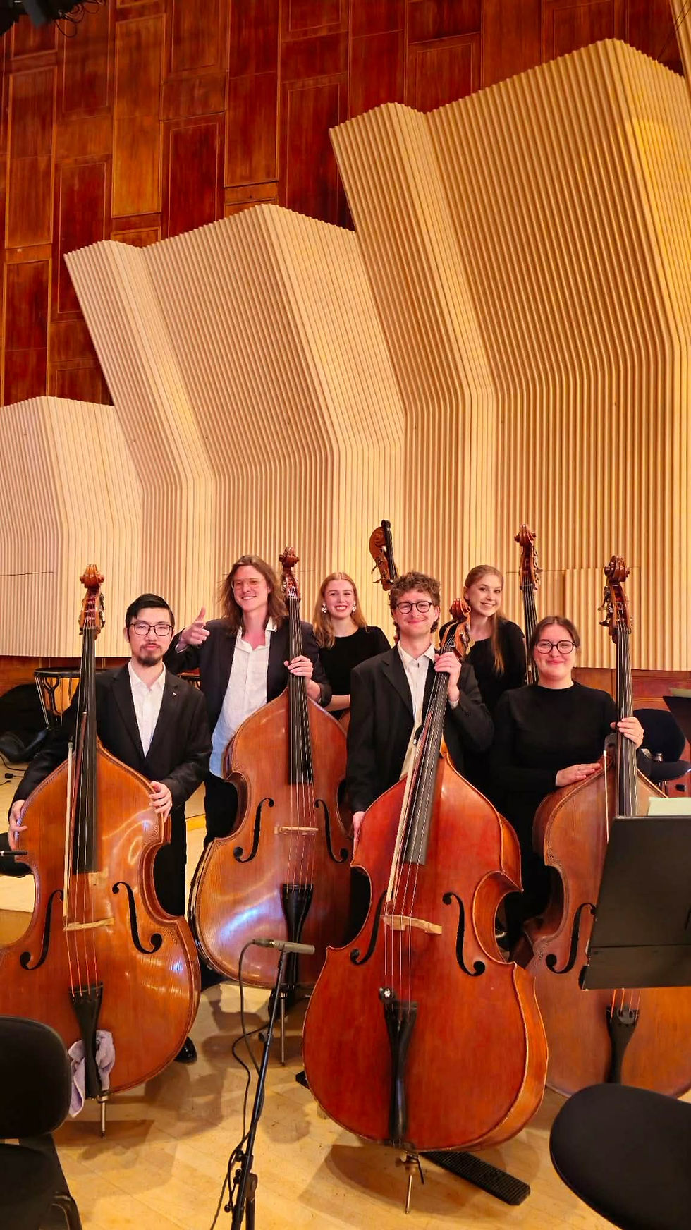                                        Krásné prostředí pro koncert školního orchestru v Kodani. Dozněla Mahlerova 1. symfonie.