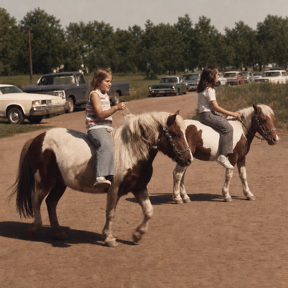 The origin story behind: A Tale of Two Ponies and A Tale of Two Sisters