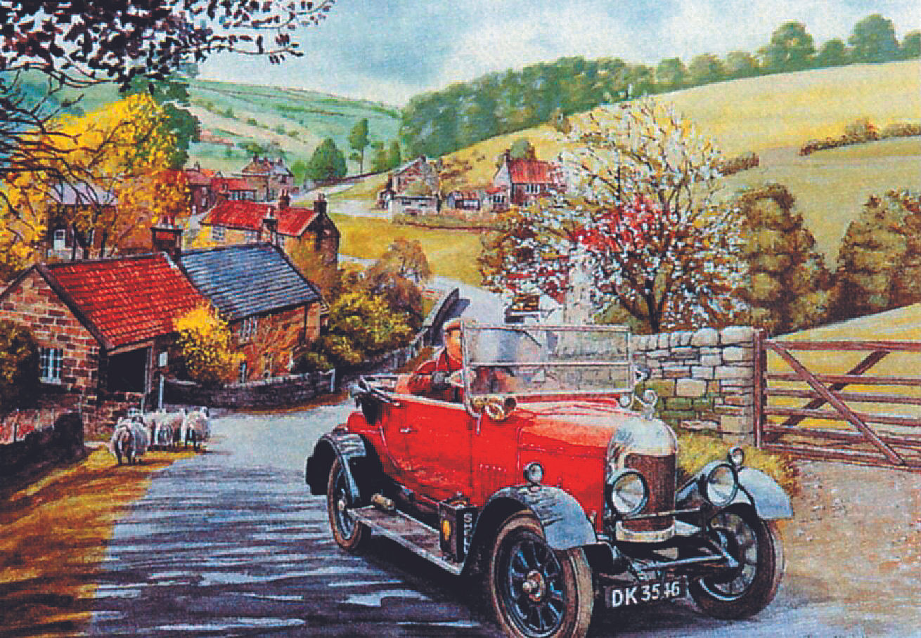 Bull Nose Morris Jigsaw puzzle by grovely puzzles