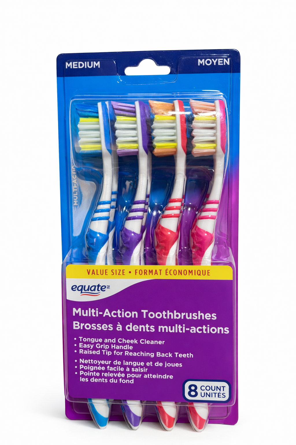 Equate Multi Action Toothbrushes