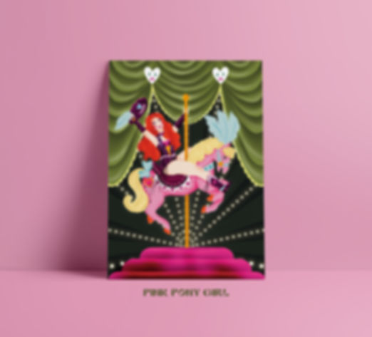 Pink Pony Girl