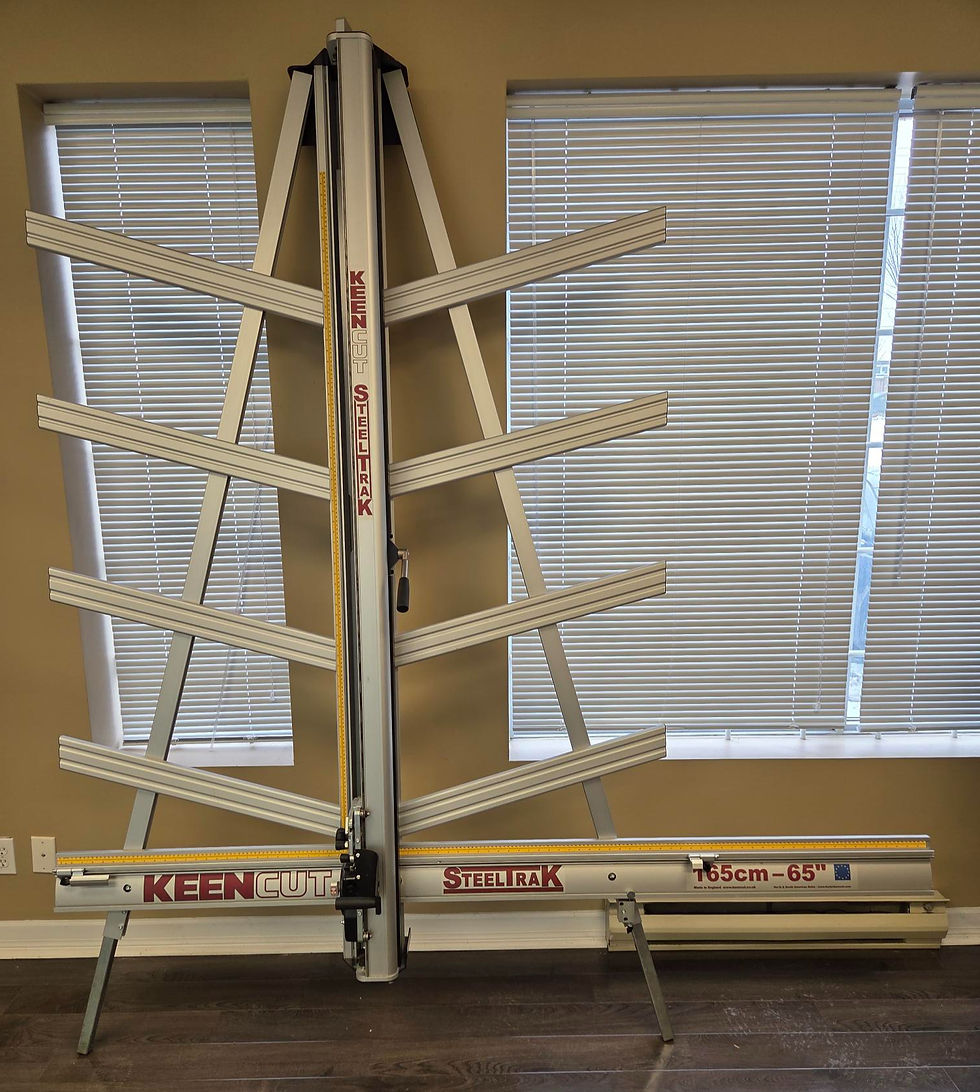 65" Keencut Steeltrak material cutter (Used)