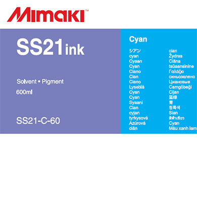 Mimaki OEM SS21 600ml Inks