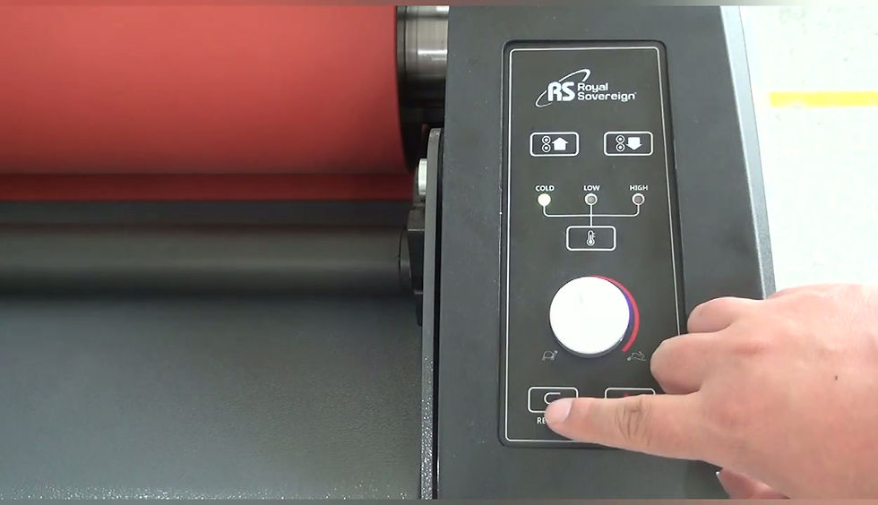 Thumbnail: RSC-1700M, Electronic Pressure Heat Assist Cold Laminator