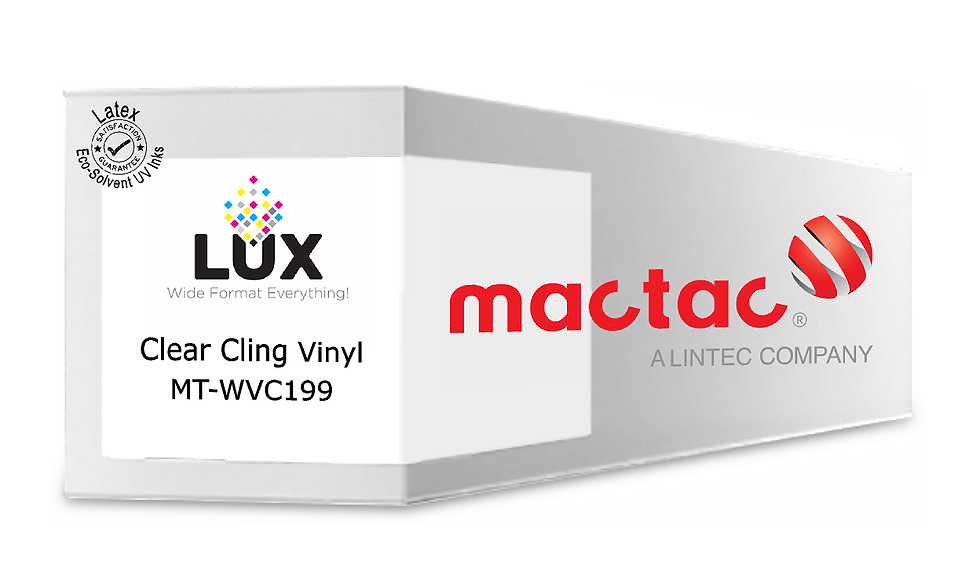 MacTac clear static cling media 54"