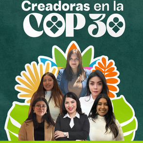 Creadoras en la COP