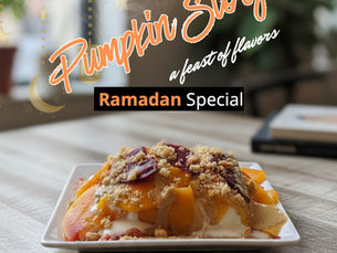 Ramadan Special: Pumpkin Turkish Ice-Cream Dessert