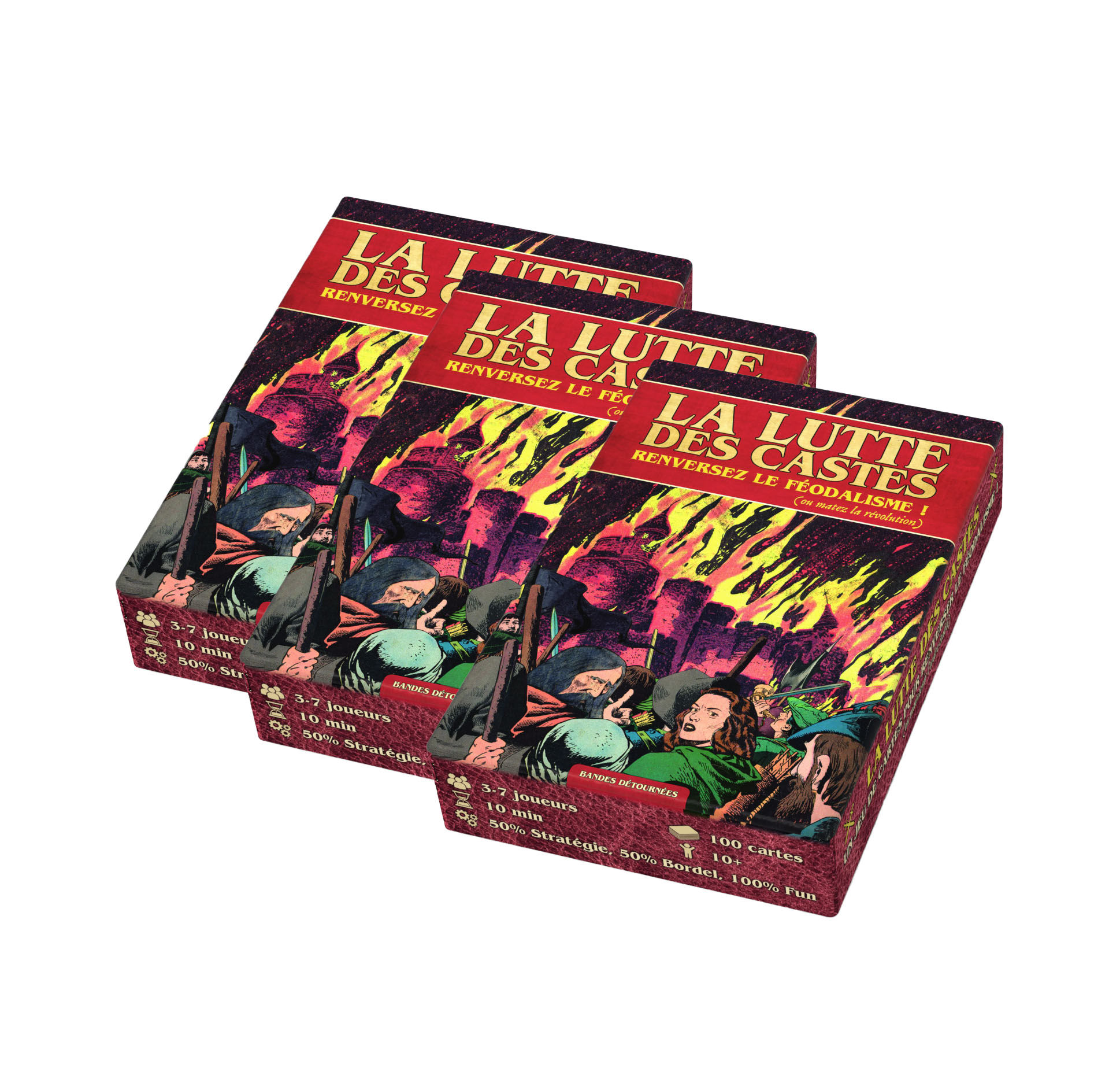 Pack de 3 lutte des castes - librairies