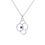Thumbnail: STERLING SILVER YOGO SAPPHIRE PENDANT