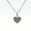 Thumbnail: STERLING SILVER DIAMOND PENDANT
