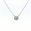 Thumbnail: STERLING SILVER DIAMOND PENDANT