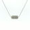 Thumbnail: 14KT WHITE GOLD DIAMOND NECKLACE