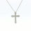 Thumbnail: 14KT WHITE GOLD DIAMOND NECKLACE