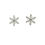 Thumbnail: 14KT WHITE GOLD DIAMOND EARRINGS
