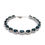 Thumbnail: STERLING SILVER BLUE TOPAZ BRACELET