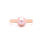 Thumbnail: 14KT ROSE GOLD PEARL RING