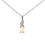 Thumbnail: 14KT WHITE GOLD OPAL AND DIAMOND PENDANT